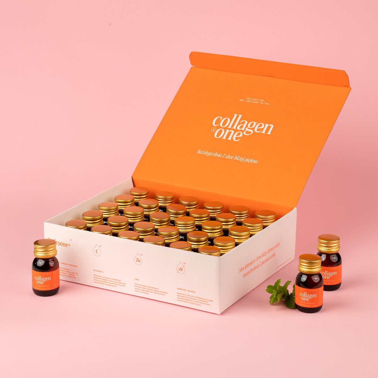 Kolagen do picia z kwasem hialuronowym Collagen One